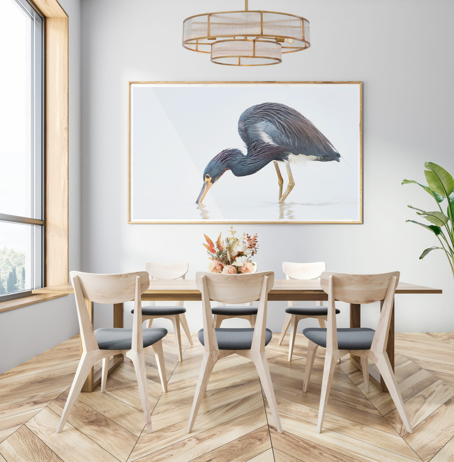 Bird Art Print | "Out of the Blue" - Image 3