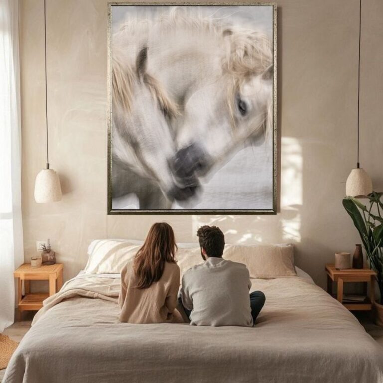 Ejaz Khan fine art horse photography prints for couples room