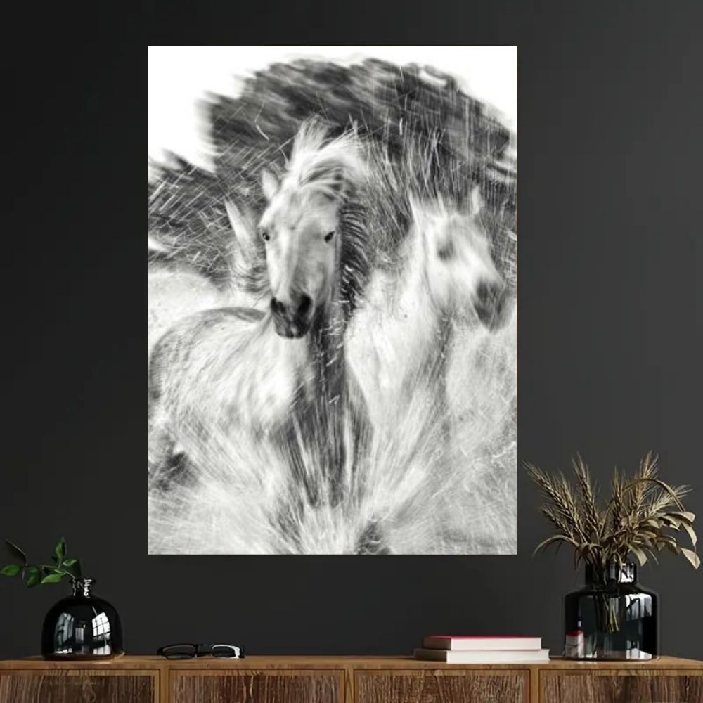 Fine art horse photography for office wall