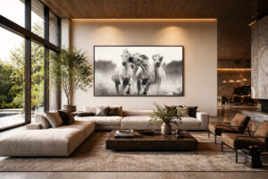 Size Matters: Large Scale Horse Photography for Your Living Room
